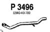 FENNO P3496 Exhaust Pipe